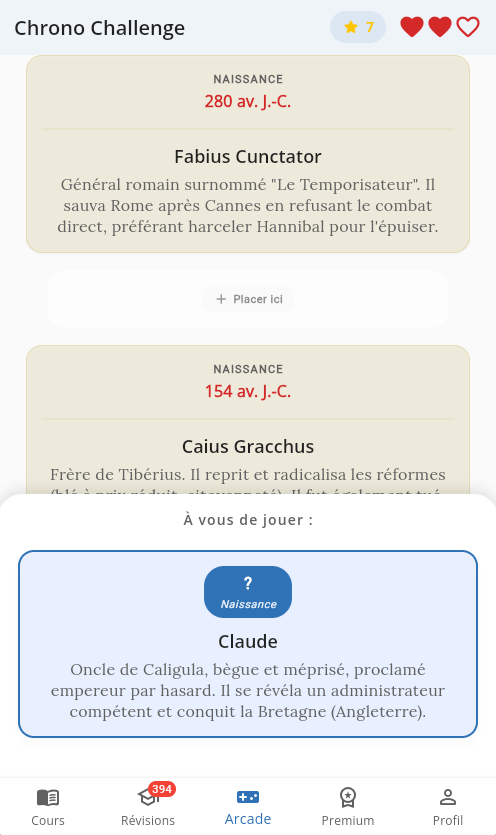 Jeu Chrono Challenge