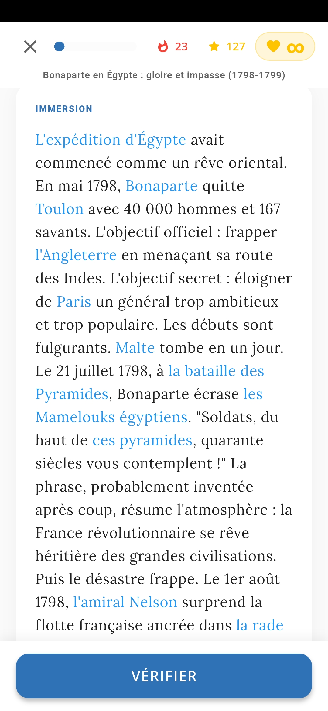 Cours d'histoire raconté comme un roman